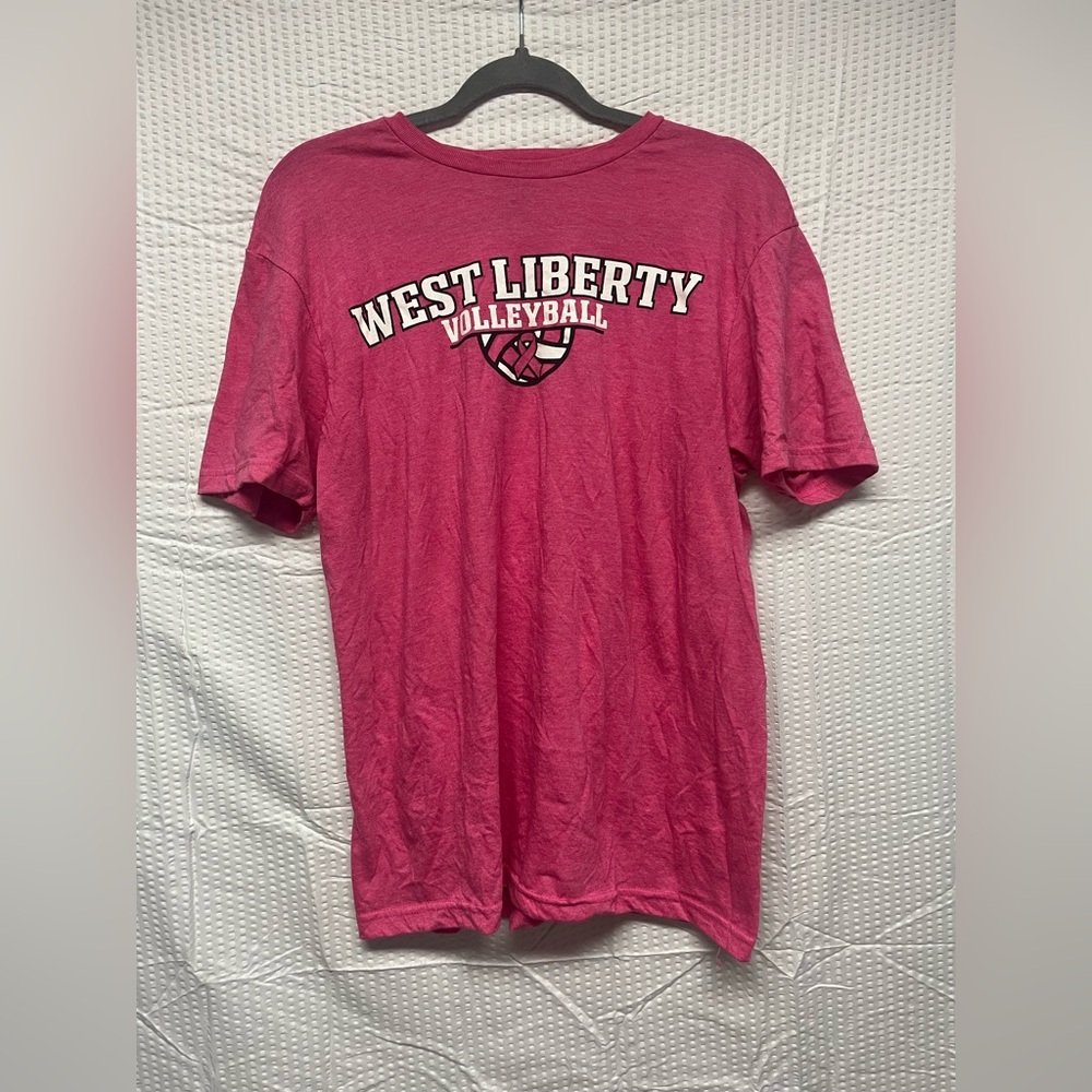 Pink West Liberty Volleyball Graphic Tee